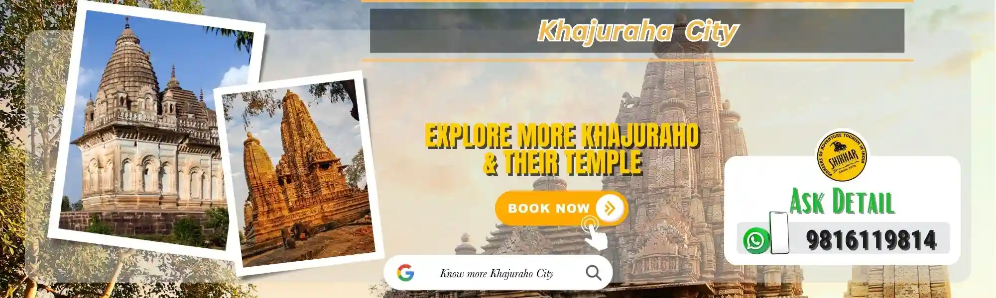 Khajuraho Itinerary