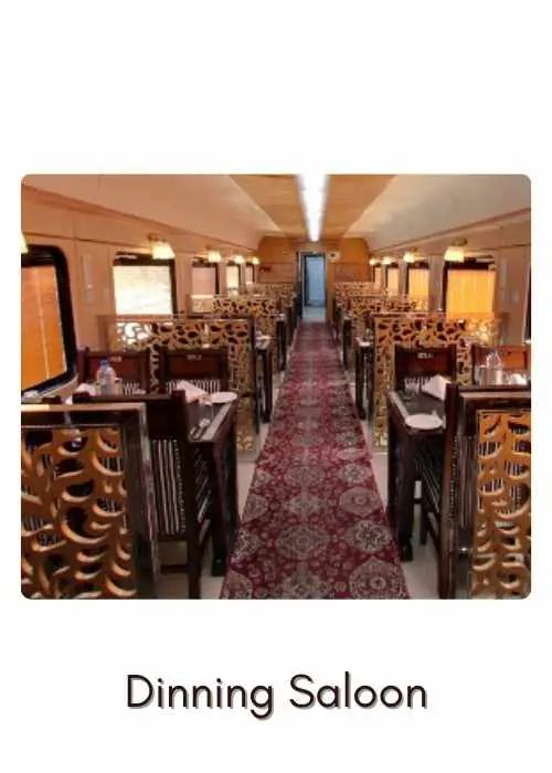 Dinning Room in Buddhist Circuit Train