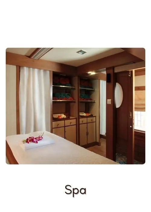 Spa in the Golden Chariot Train