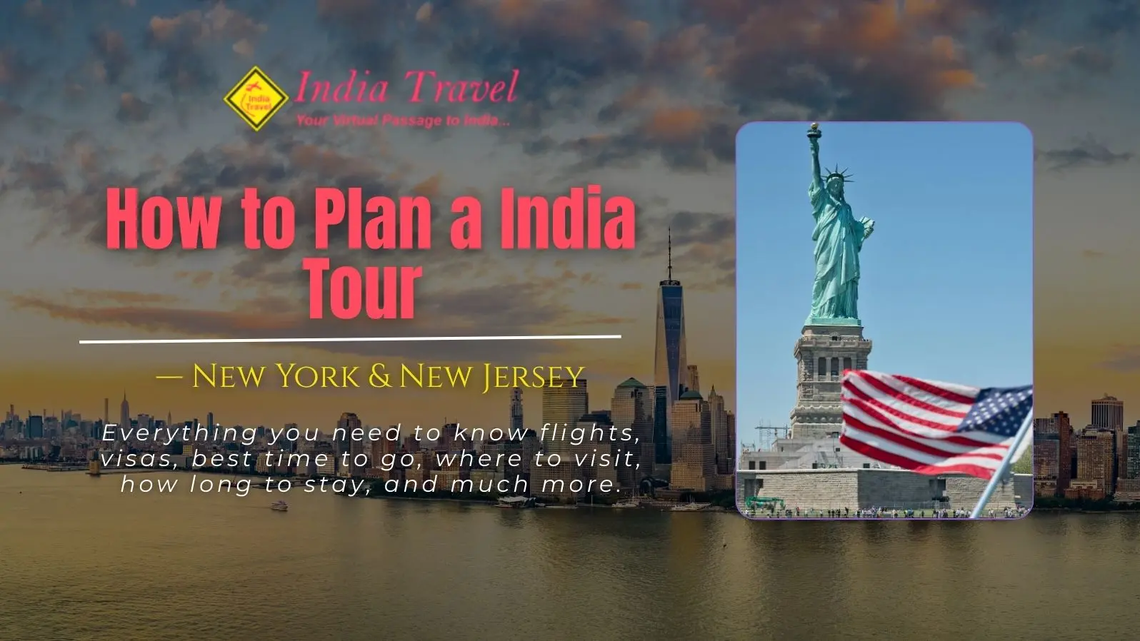 How to Plan a India Tour from New York & New Jersey