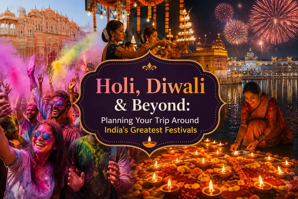 Holi, Diwali & Beyond: Planning Your Trip Around India’s Greatest Festivals