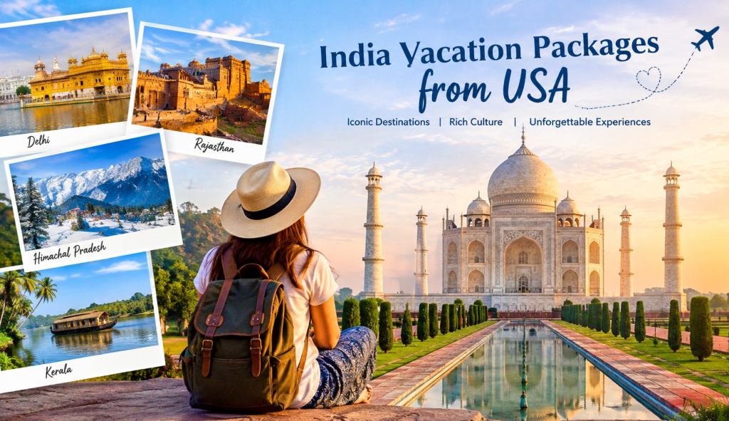 India Vacation Packages from USA: Discover the Best of India